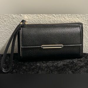 Lola Black Wristlet Purse by Bartter Hutt – Brand New